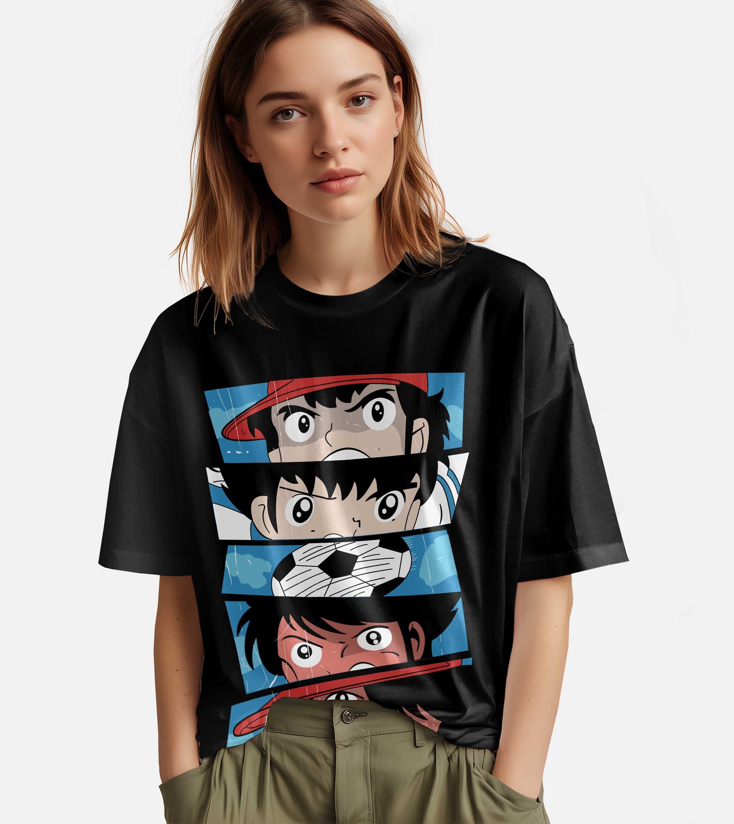 Captain Tsubasa Characters T-Shirt