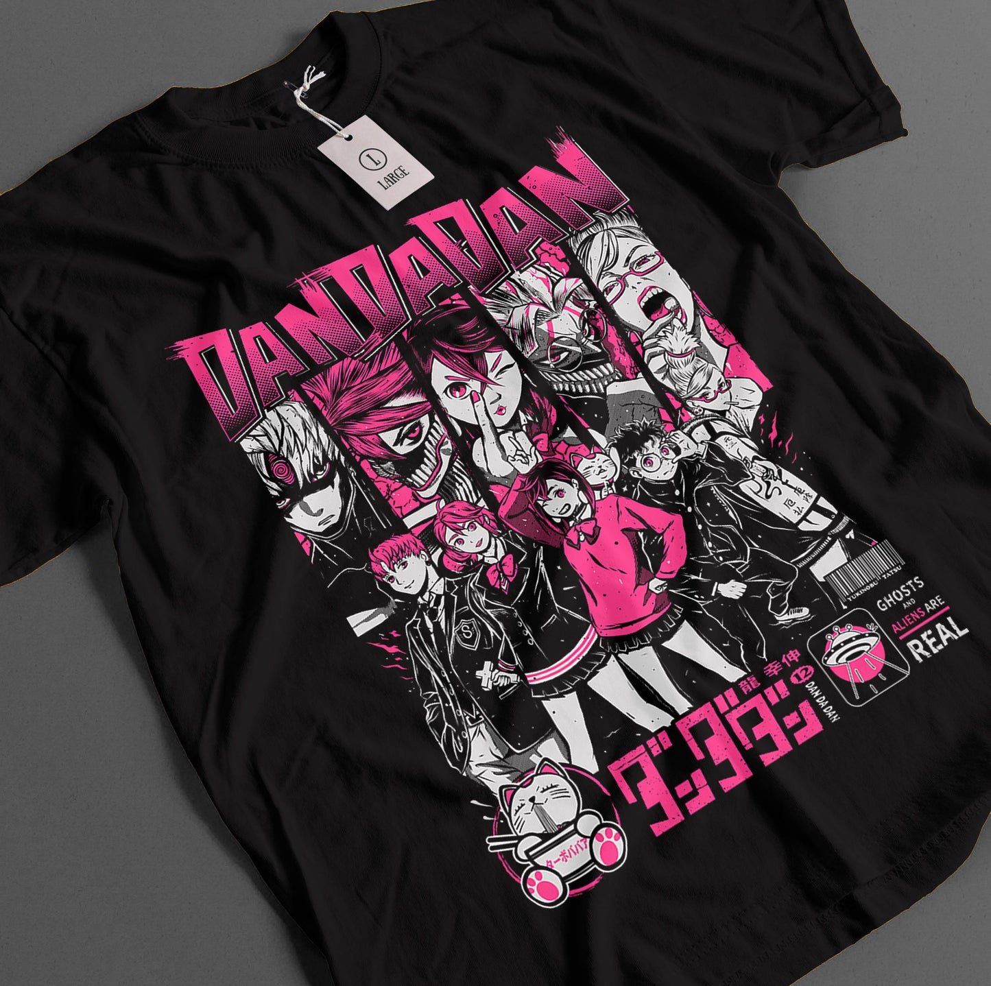 Dan Da Dan Characters T-Shirt