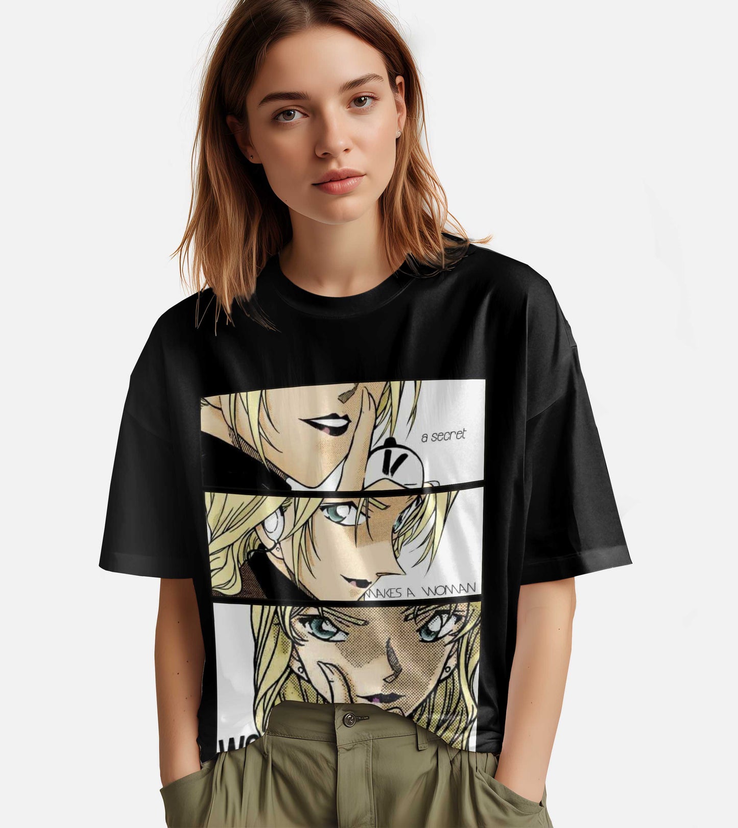 Case Closed Detective Conan Vermouth A Secret Makes A Woman Woman T-Shirt
