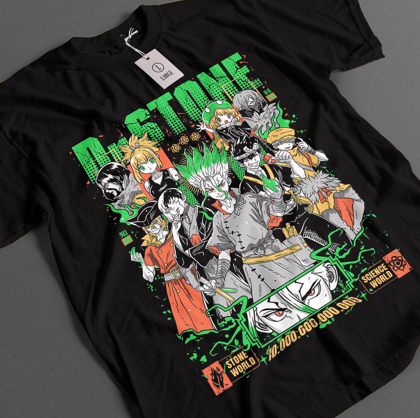 Dr Stone Characters T-Shirt