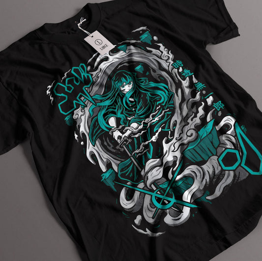 Shirt Of Demon Slayer Muichiro Tokito Mist Hashira